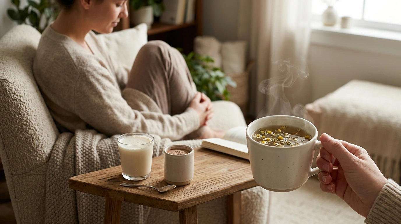 Best Drinks to Calm Anxiety: Teas, Magnesium & Milk